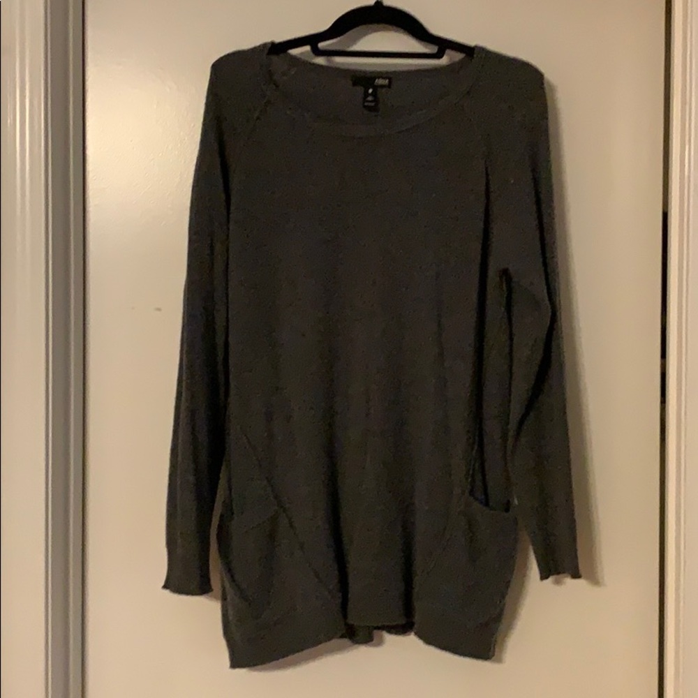 Bloomingdale’s Aqua Cashmere Sweater - Picture 2 of 8